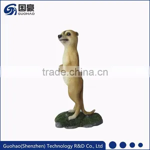 Custom Resin Animal Figurine Artficial Mongoose Figurine Model thumbnail-1
