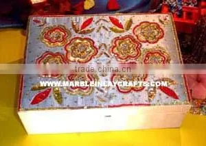 Hand Embroidery Jewellery Box thumbnail-1