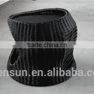 Cheap and Elegant PE Rattan Popular Dog Bed thumbnail-1