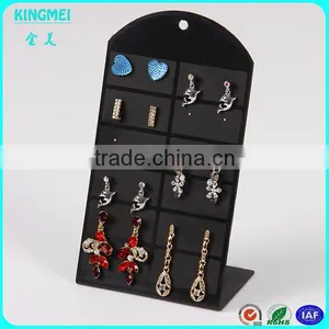 Jewelry Store Black Acrylic Display Rack Earrings Display Stand thumbnail-1