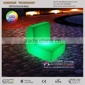 Luxury Night Club Illuminated Led Sofa Set Design thumbnail-3