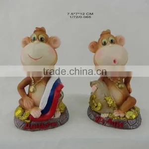 2016 Polyresin Decoration Symbol Monkey For Russian New Year thumbnail-3