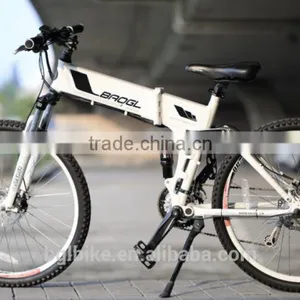 26'' Folding Electric Mountain Bicycle 36v 250w With Dual Suspension thumbnail-4