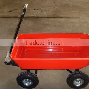 75L Utility Tow Heavy Duty Dump Cart TC2145 thumbnail-1