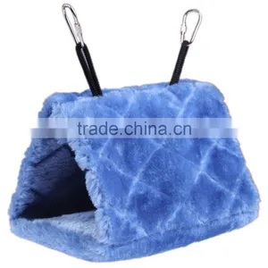 Plush Snuggle Bird Hammock Hanging Snuggle Warm Hut Nest thumbnail-1