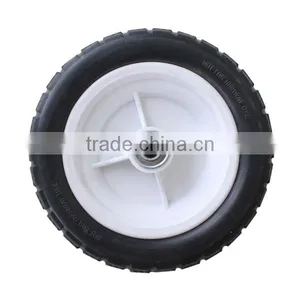 Qingdao Wantai 7 Inch Pneumatic Small Rubber Wheels Wheelbarrow Wheels thumbnail-1