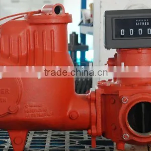 Rotary Vane Flow Meter/LC Positive Displacement Flow Meter/Fuel Dispenser Flow Meter/Diesel Gas Petroleum Flowmeter thumbnail-1