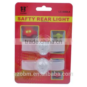Lichao LC-6068-A Bicycle Light With Battery Safty Rear Light thumbnail-1