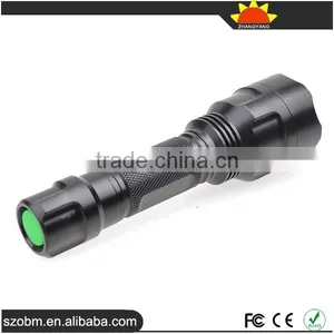 High Quality C8 XM-L T6 LED Tactical Led Flashlight Torch With 3 Mode thumbnail-5