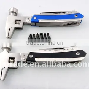 2014 Blue Multi Tool Stainless Steel Hammer Promotion Gift Hammer Multi Hammer With Flashlight thumbnail-1