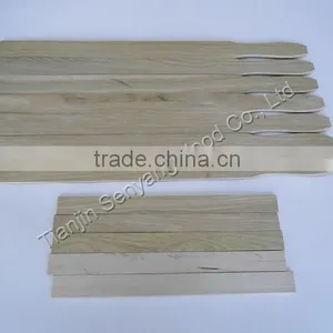 Disposable Round Edge Palette Handle Wooden Paint Stirrer thumbnail-1