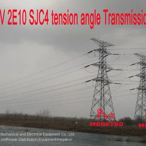 MEGATRO 220KV 2E10 SJC4 Tension Angle Transmission Tower thumbnail-1