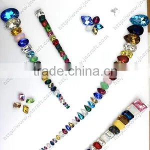 Wholesale Crystal Loose Fancy Stone Jewelry Findings Components thumbnail-1