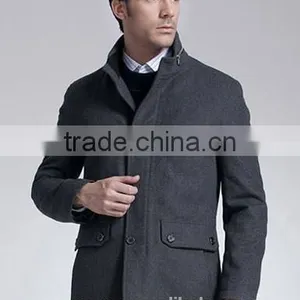 Wool High Quality Winter Warm Men Coat Made to Measure Overcoat. BCL036 thumbnail-1
