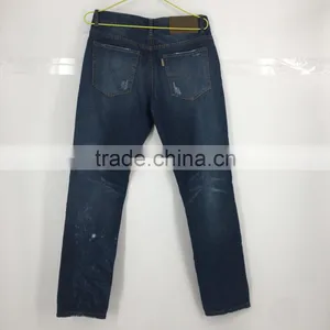 Men New Fashion Stock Ripped Straight Fancy Jeans thumbnail-5