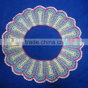 Machine Crochet Cotton Collar Lace Design thumbnail-1