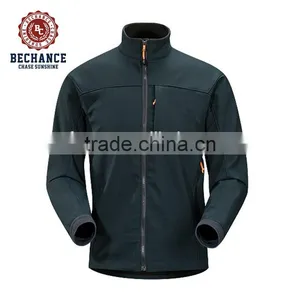 WL1390 Mens Stand Collor Zip Softshell Jacket thumbnail-1