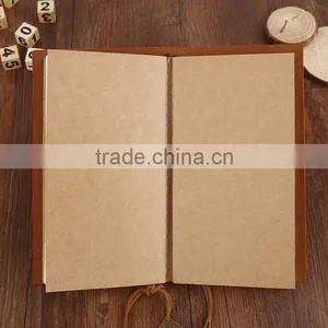 Custom Retro Journal Planner PU Cover Loose Leaf Notebook Removable Inner Pages thumbnail-5