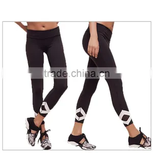 China Wholesale Leggings Sport Fitness Black Leggings Fitness Leggings thumbnail-2