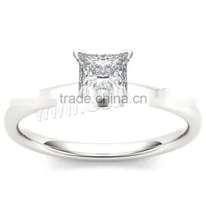 Cubic Zirconia Sterling Silver Finger Ring Gift Box Silver Jewelry Ring Gift for Girlfriend Ring Ceremony Gift thumbnail-2