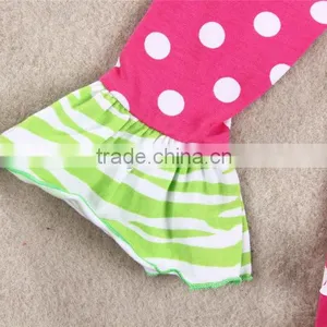 Wholesale New Arrival Christmas Baby Girls Ruffle Boutique Outfit thumbnail-4