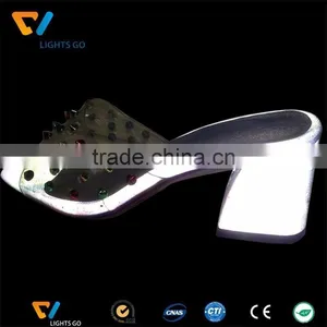 Silver 3m Reflective Fabric for Making High-heeled Shoes thumbnail-1