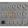 Lingerie Bikini Bra Accessories Straps 8 Characters Adjustment Ring / O Ring 9mm 10mm thumbnail-1