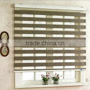 100 Polyester Zebra Blind Curtain Fabics Roller Zebra China Factory thumbnail-1