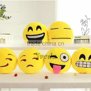 Funny Soft Plush Emoji Pillow Wholesale Stuffed Toys Cute Emoticon Pillows thumbnail-1