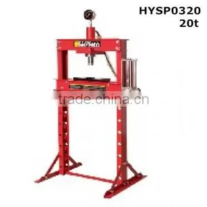 20T Hydraulic Shop Press With Gauge thumbnail-1