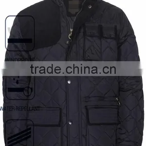 2016 Water Repellent Diamond Quilted Jacket for Men thumbnail-5