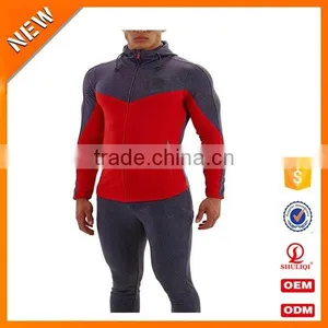 Fitness Hoodie Wholesale Men's Winter Hoodie Warm Zipper up Sweatshi rt Coat Tracksuit Outwear thumbnail-2