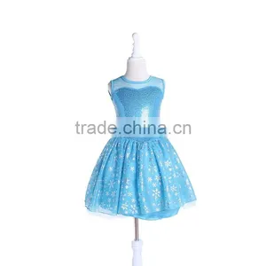 2016 Girl Party Wear Western Dress Kids Party Dress thumbnail-2