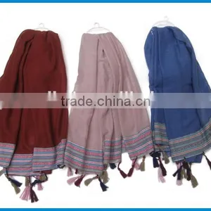 High Fashion Women's National Style Cotton Scarf thumbnail-2