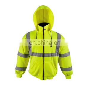 Hi-vis Hooded Sweatshirt thumbnail-1