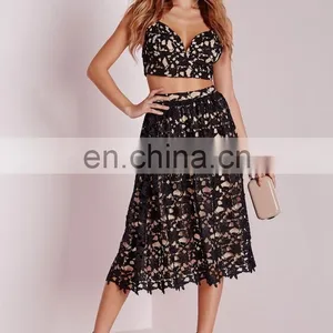Sexy Women Floral Lace Bralet Bra Bustier Crop Top With Adjustable Shoulder Strap thumbnail-5