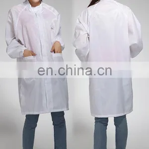 Youtong Textile White Color Best Price Antistatic Protective Clothing ,cleanroom Workwear thumbnail-1