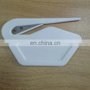 Paper Knife With Metal Blade - White thumbnail-1