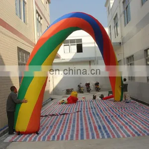 NEW Outdoor Entrance Advertising Inflatable Rainbow Arch For Sales thumbnail-3