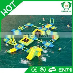 HI Lake Inflatables Water Games For Adults / Bouncia Aquapark Inflatable Water Park Equipment Price thumbnail-2