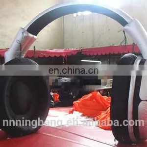 Giant Hot Selling Advertising/promotional Replica Inflatable Earphone/headphone thumbnail-2