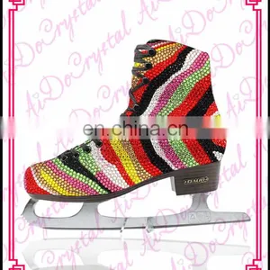 Aidocrystal Seven Rainbow Color Figure Skating Ice Skate Shoes ,ice Figure Shoes Ice Skate Sharpening thumbnail-1