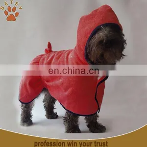 Highly Absorbent Super Baby Dog Hooded Towel Drying thumbnail-1