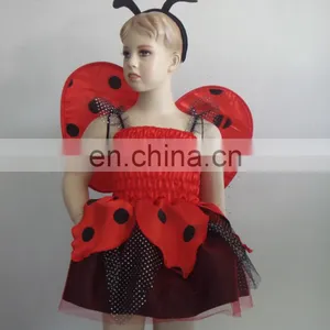 Halloween Kids Children Baby Girl Ladybug Costume KC-0043 thumbnail-1