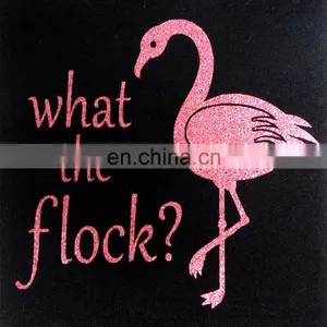 Custom Quality Glitter Heat Transfer Vinyl for Clothing thumbnail-5