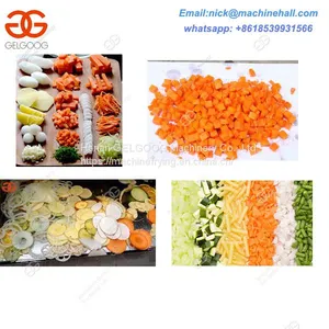 Large Scale Fruit and Vegetable Cutting Machine/Potato Chips Cutting Machine/Fruit and Vegetable Cutting Equipment thumbnail-3