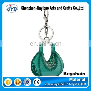 Exquisite Gift Charms Bag Key Chain Custom Handbag Metal Keychain thumbnail-5