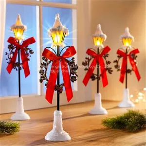 European-style Retro Creative Set With Four-ceramic Candlestick Christmas Decoration Household Crafts Decoration Items thumbnail-5