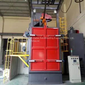 Hook Shot Blasting Machine，Single Hook or Double Hook Can be Selected. thumbnail-1