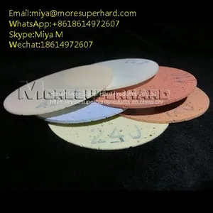 Polyurethane (PU) Polishing Pad for Glass LED Precision Optics Miya@moresuperhard.com thumbnail-1